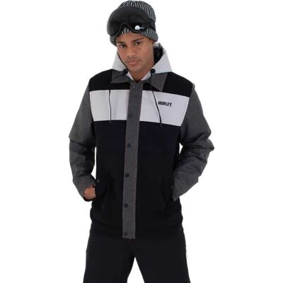 Hurley Giacca Denim Slope Black XL Hurley Giacca Denim Slope Black XL