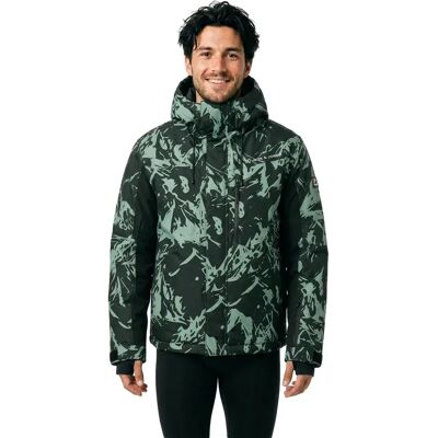 Jack & Jones Giacca Alpes Mineral Blue / Aop Branding L Jack & Jones Giacca Alpes Mineral Blue / Aop Branding L