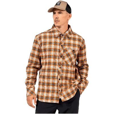 Rossignol Camicia A Maniche Lunghe Ranch Plaid Fog 2XL Rossignol Camicia A Maniche Lunghe Ranch Plaid Fog 2XL