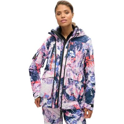 Superdry Giacca di salvataggio da sci - Neve - Poliestere riciclato - Sport Superdry Giacca di salvataggio da sci - Neve - Poliestere riciclato - Sport