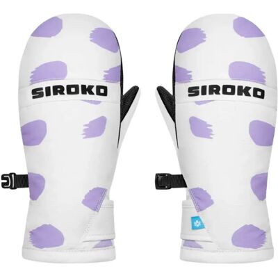 Siroko Muffola Polka Dots White / Purple 5-6 Anni Siroko Muffola Polka Dots White / Purple 5-6 Anni