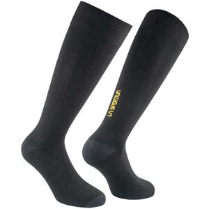La Sportiva Calzini Lunghi Silk Ultralight Black / Yellow EU 44-46 La Sportiva Calzini Lunghi Silk Ultralight Black / Yellow EU 44-46