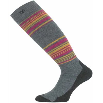 Lasting Calzini Lunghi Ssi Gray / Orange / Red EU 46-49 Lasting Calzini Lunghi Ssi Gray / Orange / Red EU 46-49