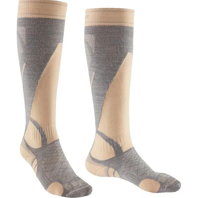 Bridgedale Calzini Ski Lightweight Gray / Nature EU 38-40 Bridgedale Calzini Ski Lightweight Gray / Nature EU 38-40