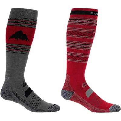 Burton Calzini Performance Lightweight 2 Paia Geranium Red EU 40 1/2-43 1/2 Burton Calzini Performance Lightweight 2 Paia Geranium Red EU 40 1/2-43 1/2
