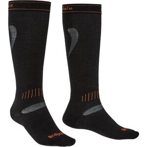 Bridgedale Calzini Lunghi Ultra Fit Merino Performance Black / Orange EU 44-47 Bridgedale Calzini Lunghi Ultra Fit Merino Performance Black / Orange EU 44-47