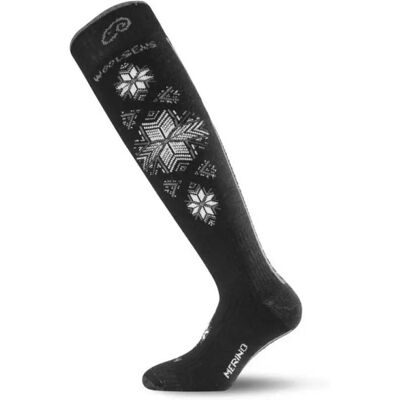 Lasting Calzini Lunghi Swn 908 Black EU 34-37 Lasting Calzini Lunghi Swn 908 Black EU 34-37