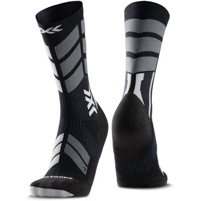 X-socks Calzini Crew X-country Perform X Black / Light Grey EU 45-47 X-socks Calzini Crew X-country Perform X Black / Light Grey EU 45-47