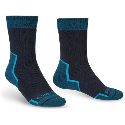 Bridgedale Calzini Heavyweight Merino Comfort Boot Navy EU 40-43 Bridgedale Calzini Heavyweight Merino Comfort Boot Navy EU 40-43