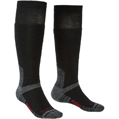 Bridgedale Calzini Heavyweight Merino Performance Knee Black EU 44-47 Bridgedale Calzini Heavyweight Merino Performance Knee Black EU 44-47