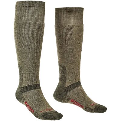 Bridgedale Calzini Heavyweight Merino Performance Knee Olive EU 40-43 Bridgedale Calzini Heavyweight Merino Performance Knee Olive EU 40-43