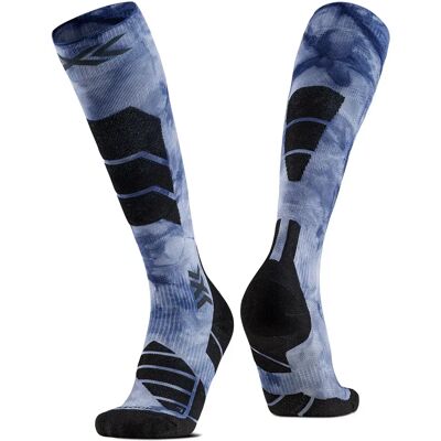 X-socks Calzini Ski Expert Wild Otc Tiedye X Black / Marine EU 45-47 X-socks Calzini Ski Expert Wild Otc Tiedye X Black / Marine EU 45-47
