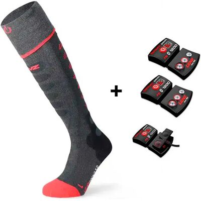 Lenz Calzini Lunghi Set Of Heat 5.1+rcb 1200 Anthracite / Red EU 45-47 Lenz Calzini Lunghi Set Of Heat 5.1+rcb 1200 Anthracite / Red EU 45-47