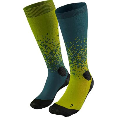 Dynafit Calzini Lunghi Ft Graphic Golden LimeGradient EU 35-38 Dynafit Calzini Lunghi Ft Graphic Golden LimeGradient EU 35-38
