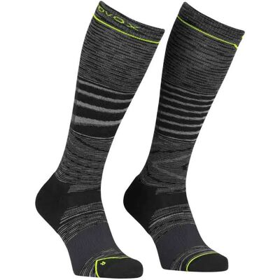 Ortovox Calzini Lunghi Ski Tour Lt Comp Black Steel Blend EU 45-47 Ortovox Calzini Lunghi Ski Tour Lt Comp Black Steel Blend EU 45-47