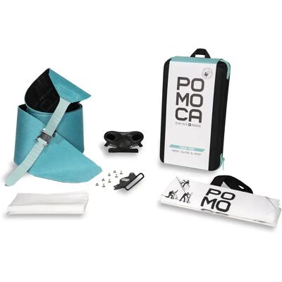 Pomoca Pelli Di Foca Tour Pro Universal 130 Mm Turquoise 185 Pomoca Pelli Di Foca Tour Pro Universal 130 Mm Turquoise 185