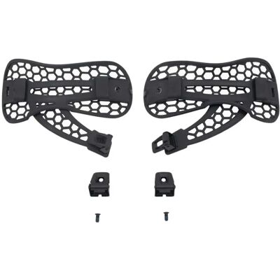 Nidecker Esoscheletro Con Cinghie Ibride 2025 Black L-LX Nidecker Esoscheletro Con Cinghie Ibride 2025 Black L-LX