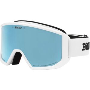 Briko Maschera Da Sci Vulcano Sharp Lite White Sky Blue Blue Mirror/CAT3 Briko Maschera Da Sci Vulcano Sharp Lite White Sky Blue Blue Mirror/CAT3