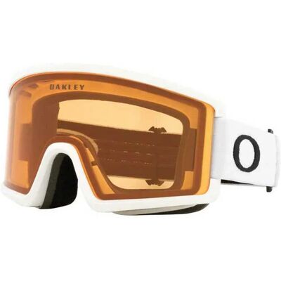 Oakley Target Line L Bianco Opaco Persimmon - Maschera da sci - Unisex Oakley Target Line L Bianco Opaco Persimmon - Maschera da sci - Unisex