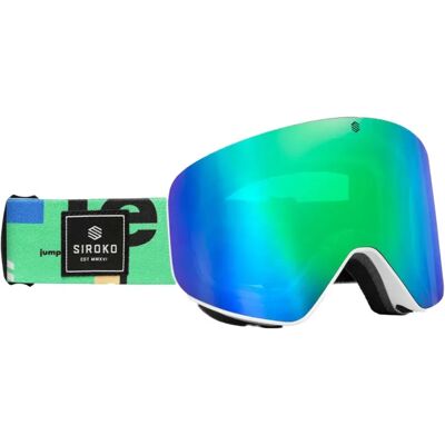 Siroko Maschera Da Sci Gx Cypress Green Blue/CAT2 Siroko Maschera Da Sci Gx Cypress Green Blue/CAT2