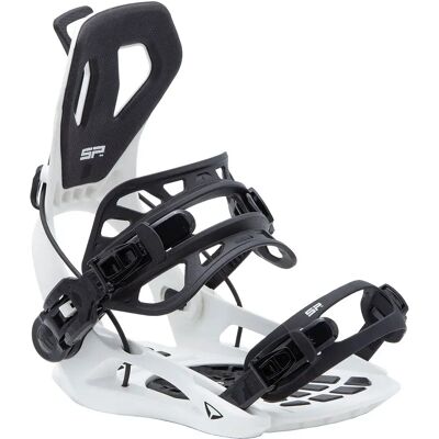 Sp United Attacchi Per Snowboard Ft 360 White / Black L Sp United Attacchi Per Snowboard Ft 360 White / Black L