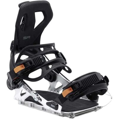 Sp United Attacchi Per Snowboard Split Me Black / Silver M Sp United Attacchi Per Snowboard Split Me Black / Silver M