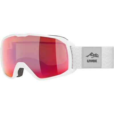 Occhiali da sci UVEX Xcitd CV Bianco Opaco / Rosa-Verde - Occhiali da sci Occhiali da sci UVEX Xcitd CV Bianco Opaco / Rosa-Verde - Occhiali da sci