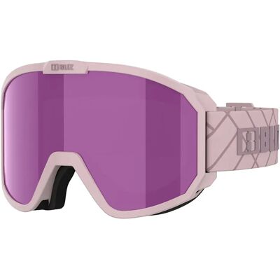 Occhiali da sci Bliz Rave - Rosa, Lente specchiata viola Occhiali da sci Bliz Rave - Rosa, Lente specchiata viola