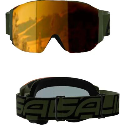 Salice Maschera Da Sci 105dacrxpf Green Da crx Polarflex/CAT2-4 Salice Maschera Da Sci 105dacrxpf Green Da crx Polarflex/CAT2-4