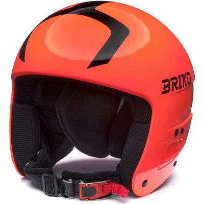 Briko Casco Junior Vulcano Fis 6.8 Shiny Orange Fluo / Black XS Briko Casco Junior Vulcano Fis 6.8 Shiny Orange Fluo / Black XS