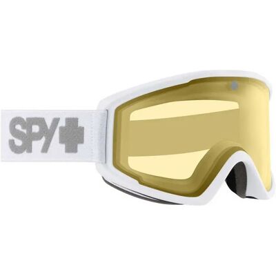 Spy Maschera Da Sci Crusher Elite Eco Matte White LL Yellow Photochromic/CAT1-3 Spy Maschera Da Sci Crusher Elite Eco Matte White LL Yellow Photochromic/CAT1-3