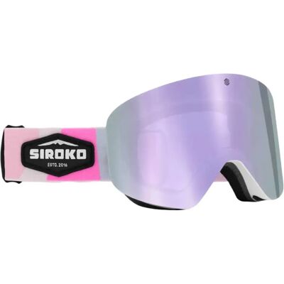 Siroko Maschera Da Sci Junior Gx Muffin White / Pink GX Muffin/CAT3 Siroko Maschera Da Sci Junior Gx Muffin White / Pink GX Muffin/CAT3
