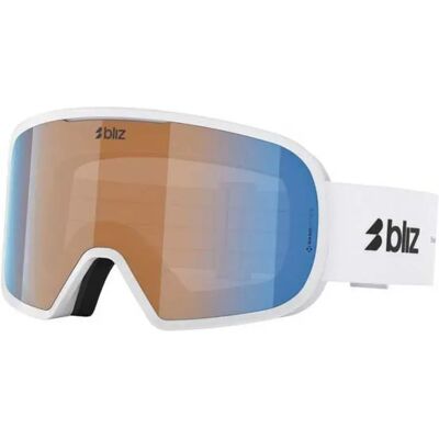 Bliz Maschera Da Sci G002 Matte White N_O_N Orange & Blue/CAT1 Bliz Maschera Da Sci G002 Matte White N_O_N Orange & Blue/CAT1
