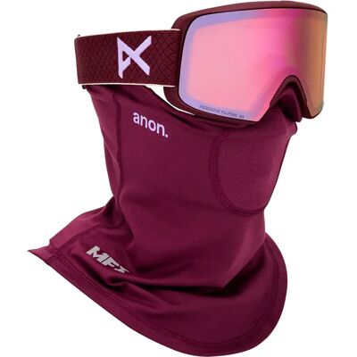 Anon Maschera Da Sci M6s Deep Cherry Perceive Cloudy Pink/CAT1 Anon Maschera Da Sci M6s Deep Cherry Perceive Cloudy Pink/CAT1