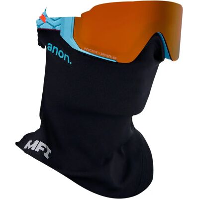 Anon Maschera Da Sci Sync+lens+mfi Face Mask Retro Blue Perceive Sunny Bronze/CAT3 Anon Maschera Da Sci Sync+lens+mfi Face Mask Retro Blue Perceive Sunny Bronze/CAT3