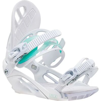 Roxy Snowboards Attacchi Da Snowboard Da Donna Lola White M-L Roxy Snowboards Attacchi Da Snowboard Da Donna Lola White M-L
