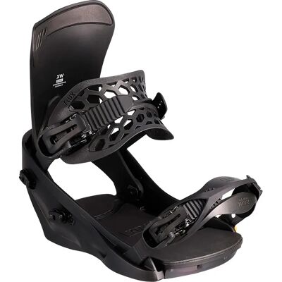 Flux Attacchi Da Snowboard Da Donna Xw Black M Flux Attacchi Da Snowboard Da Donna Xw Black M
