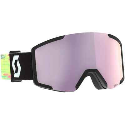 Scott Maschera Da Sci Shield Black / Neon Yellow Amplifier Lavender Chrome/CAT3 Scott Maschera Da Sci Shield Black / Neon Yellow Amplifier Lavender Chrome/CAT3