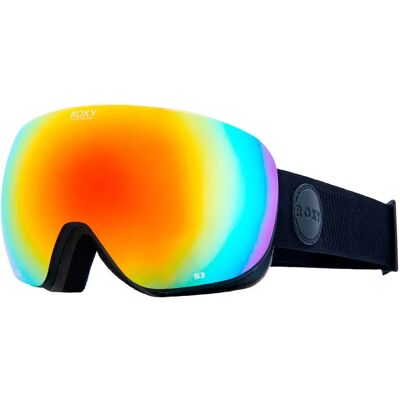 Roxy Maschera Da Sci Da Donna Popscreen Black Clux Multilayer Infrared/CAT3 Roxy Maschera Da Sci Da Donna Popscreen Black Clux Multilayer Infrared/CAT3