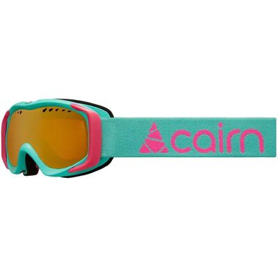 Cairn Maschera Da Sci Junior Booster Spx Mat Turquoise / Neon Pink Orange Mirror/CAT1-3 Cairn Maschera Da Sci Junior Booster Spx Mat Turquoise / Neon Pink Orange Mirror/CAT1-3