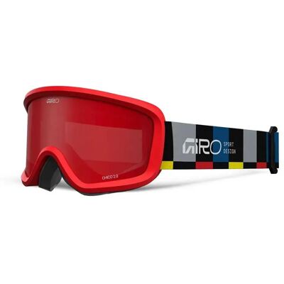 Giro Maschera Da Sci Junior Chico 2.0 Blocks Black Blocks Amber Scarlet/CAT2 Giro Maschera Da Sci Junior Chico 2.0 Blocks Black Blocks Amber Scarlet/CAT2