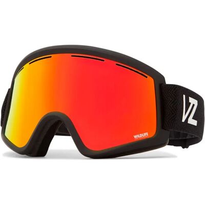 Vonzipper Maschera Da Sci Cleaver Black / Fire Chrome One Size Vonzipper Maschera Da Sci Cleaver Black / Fire Chrome One Size
