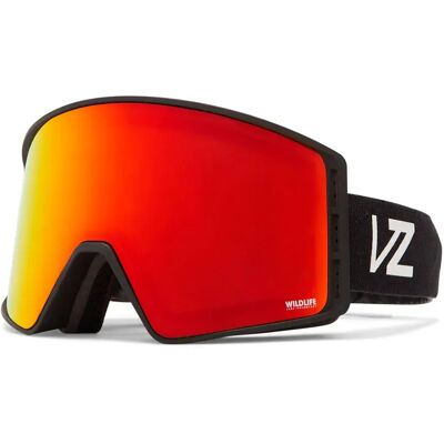 Vonzipper Maschera Da Sci Mach Black / Fire Chrome One Size Vonzipper Maschera Da Sci Mach Black / Fire Chrome One Size