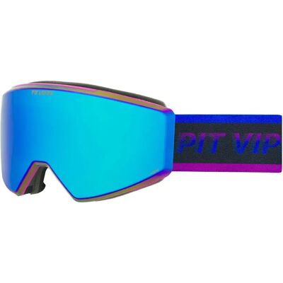 Pit Viper Maschera Da Sci The Night Rider Bn5000 Blue Revo/CAT3+Climax/CAT1 Pit Viper Maschera Da Sci The Night Rider Bn5000 Blue Revo/CAT3+Climax/CAT1