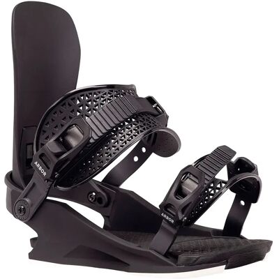 Arbor Attacchi Da Snowboard Da Donna Utility Black / Marshmellow M Arbor Attacchi Da Snowboard Da Donna Utility Black / Marshmellow M