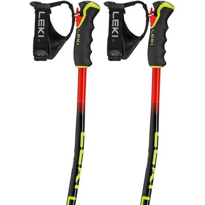 Leki Alpino Bastoncini Wcr Evo Lite Gs Bright Red / Violet / Neonyellow 105 cm Leki Alpino Bastoncini Wcr Evo Lite Gs Bright Red / Violet / Neonyellow 105 cm