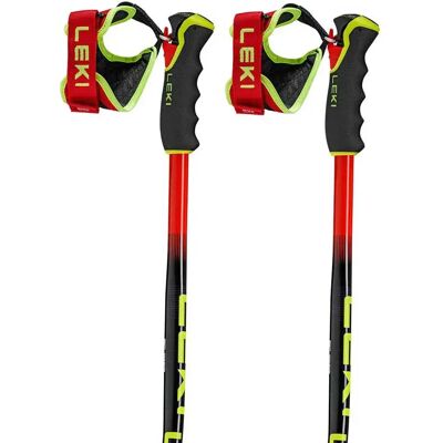 Leki Alpino Bastoncini Wcr Pro Gs Tr Bright Red / Violet / Neonyellow 135 cm Leki Alpino Bastoncini Wcr Pro Gs Tr Bright Red / Violet / Neonyellow 135 cm
