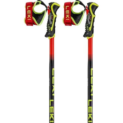 Leki Alpino Bastoncini Wcr Pro Sl Tr Bright Red / Violet / Neonyellow 135 cm Leki Alpino Bastoncini Wcr Pro Sl Tr Bright Red / Violet / Neonyellow 135 cm