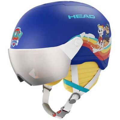 Head Casco Junior Con Visiera Yuki Visor Paw Blue 52-55 cm Head Casco Junior Con Visiera Yuki Visor Paw Blue 52-55 cm