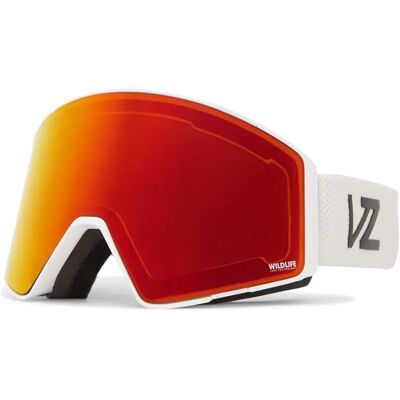 Vonzipper Maschera Da Sci Capsule White / Fire Chr One Size Vonzipper Maschera Da Sci Capsule White / Fire Chr One Size